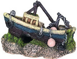 Διακοσμητικο Nobby Aqua Ornament Boat 13x6,7x8,7cm