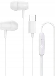Canyon CNS-CEP5W In-ear Handsfree Headphones with Connector USB-C White Canyon CNS-CEP5W In-ear Handsfree Headphones with Connector USB-C White