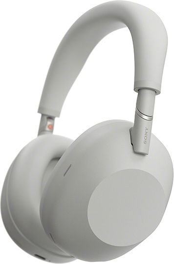 Sony WH-1000XM6 Wireless / Wired Over Ear Headphones with 30 hours of Operation and Quick Charge Platinum Silver