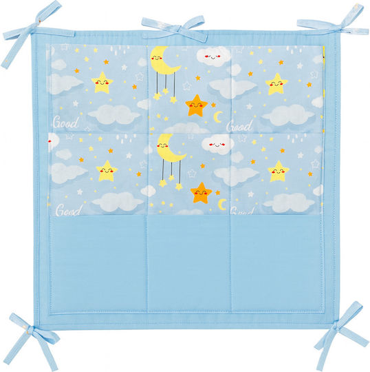Kinderzimmer-Aufbewahrungskorb Parashkevovi Kinderbett-Set Farbe Blau