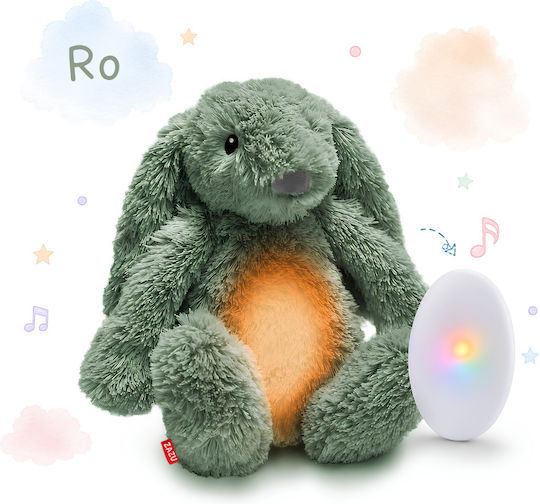 Zazu Ro Bunny Sleep Aid Rechargeable 10 White Sounds Cry Green