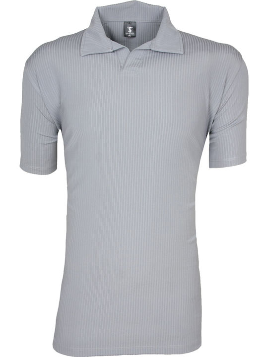 Stef&Than Polo Bluse Gray