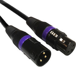 American DJ XLR-Stecker - XLR-Buchse 0,5m MAS090599