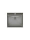 Helika Terra100Ν Ενθέτος ΝεροχύτηςΙnox PVD Μ55xΠ50.5cm Brushed Gunmetal