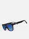 Goodr Men's Sunglasses with Blue Frame and Blue Polarized Lens G00348-OG-BL1-GR