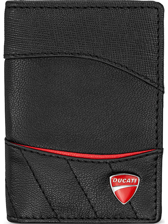 Leather Men's Wallet Cards Black