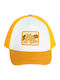 Cool Club Kids' Hat Jockey Fabric Yellow