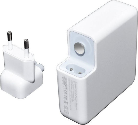 Захранващ адаптер за лаптопи Apple A1707 A1719 A1718 A1990 87W USB Type-C