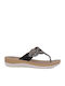 Anatomic Women's Synthetic Leather Platform Shoes Black