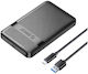 Orico 2577c3-v1-bk 2.5" 6.35 Cm Hard Drive Enclosure Usb Type-c Black