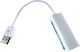 Vcom Cu834 Network Adapter Usb 2.0 A M To Lan Rj-45 100mbps