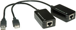 Roline Network Adapter 12.99.1121 From Usb Type A M To Rj-45 Cat5 Utp F Black Roline Network Adapter 12.99.1121 From Usb Type A M To Rj-45 Cat5 Utp F Black