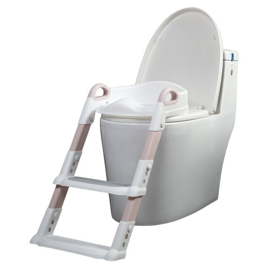 X-treme Baby Toddler Toilet Seat Beige With Footrest And Handles