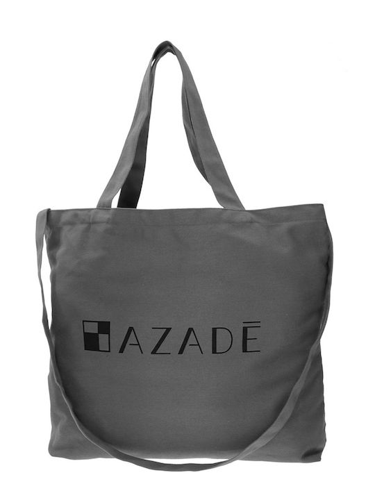 Azade Gray Beach Bag