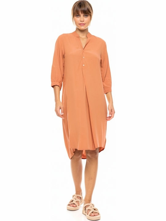 Pink Label Feminin Rochie de Plajă Orange