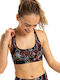 Active Bikini Μπουστάκι Anthracite Athletic Hibiscus