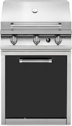 Steel Cucine SWING Υγραερίου 3 Εστιών 19kW