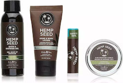 Earthly Body Mini Set de Călătorie pentru Hidratare, Curățare facială & Curățare corp