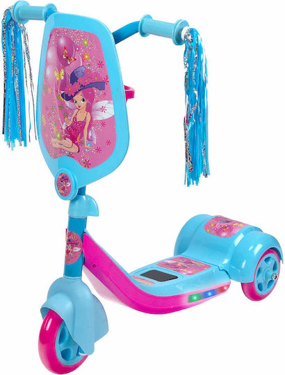 Action One Kids 3-wheel Scooter Pixy Lights Music Pink
