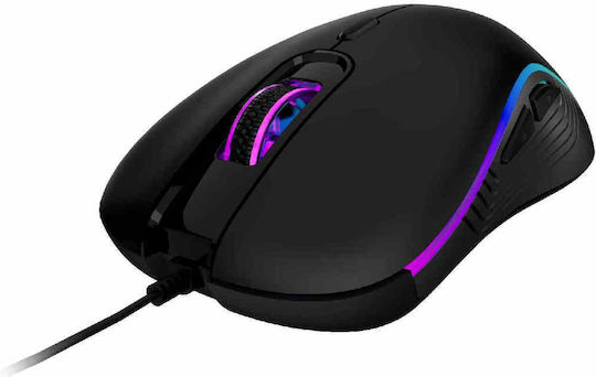 Gamdias Aura GS3 RGB Геймърска Мишка 3600 DPI Черен