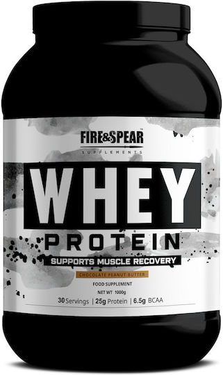Fire & Spear Whey Protein Protein Whey Gluten Free with Flavor Chocolate Peanut Butter 2kg