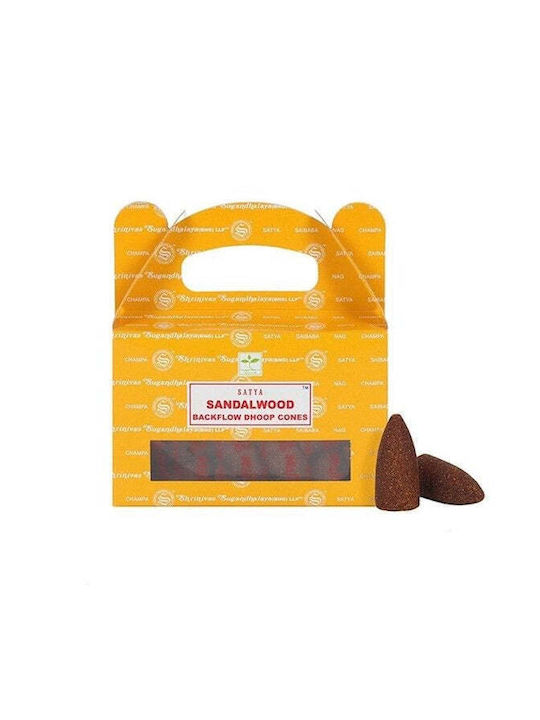 Satya Fragrance Cones with Fragrance Sandalwood 75gr
