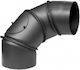 Corner Uni 2mm of Black Steel Diameter 120