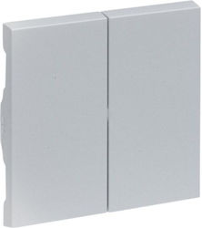 Aluminium-Schalterplatte Seano 765208 Legrand 7...