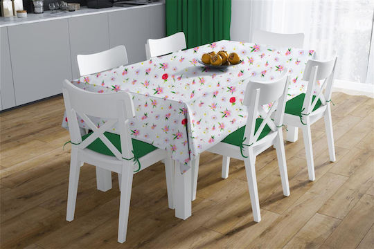 Daisies 463 Fleckabweisend Weiß-Rosa 180x300cm Daisies 463 Fleckabweisend Weiß-Rosa 180x300cm