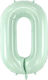 Baloane Cifre Verde Mentă 86 Cm – 34″