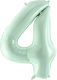 Baloane Cifre Verde Mentă 86 Cm – 34″ 4