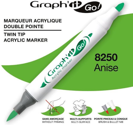 Graph' it Acrylmarker Anise
