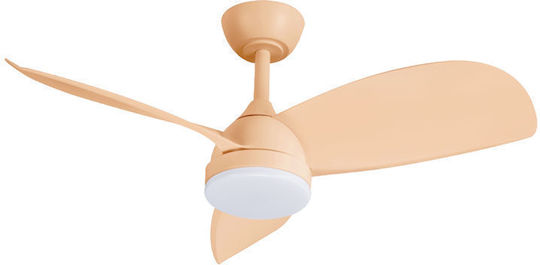 Primo PRCF-80659 Ανεμιστήρας Οροφής 91.44cm με Φως Πορτοκαλί / Πολύχρωμος