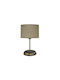 Heronia Tl-05 Metal Table Lamp LED with Bronze Shade and Base