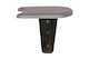 Prosperplast Garden Palisade Flat 1 Grey 3.8m