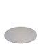 Karvounis Platou Decorativ Ceramică Albă 1buc 32.5x21x3.5buc