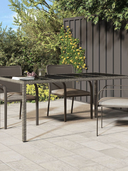 Tisch Stabil Gray 190x90x75cm
