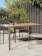 Masă De Exterior Gri 150x90x75cm