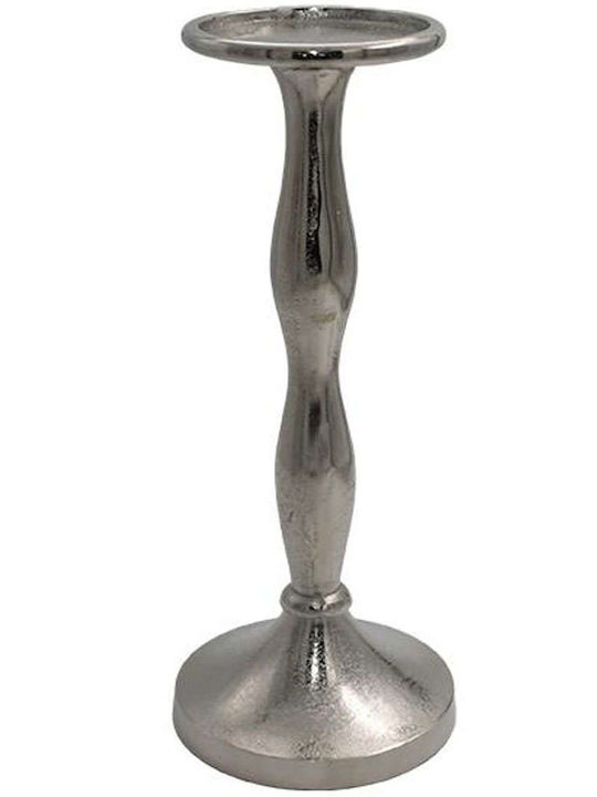 Fylliana Candle Holder Metal in Gray Color 13x3...