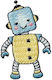 Aplicație jucărie robot Mono Quick 06529 4.5 X 2.9 cm lipire Onp-06529
