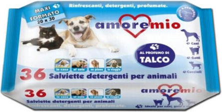Amoremio Wet Cleaning Wipes Talk Ideal for Your Pet's Fur Donald 2034699