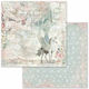 Hârtie Scrapbooking Față-Verso 30x30cm Stamperia Unicorn Fantasy