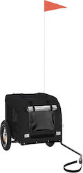 vidaXL Dog Carrying Black Bicycle Trailer for 3...