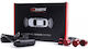 Einparts Car Parking System with Screen and 4 Sensors 22mm in Red Color