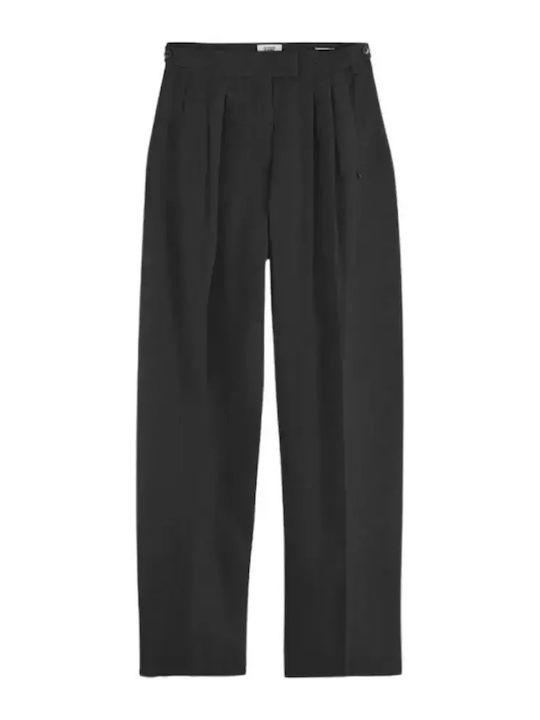 Quinn Damen Stoff Hose Black