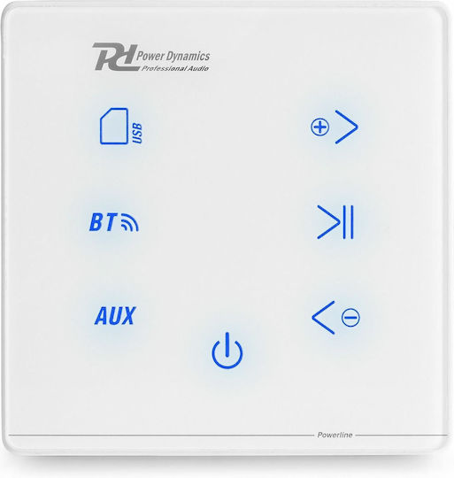 Amplificator Încorporat Power Dynamics Powerline A100W BT Alb