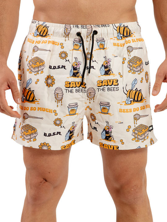 Men's Swimwear Shorts Multicolor with Patterns