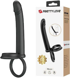 Pretty Love Dildo dublu cu Scrotum