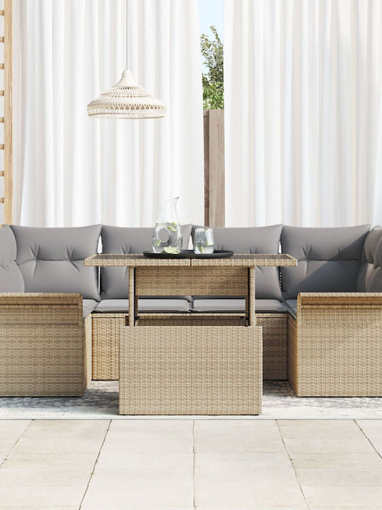 Garten- und Outdoor-Möbelsets Typsatz Wohnzimme...