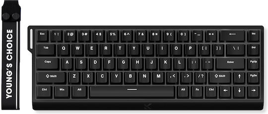 MCHOSE Ace68 Hall Effect Tastatură De Gaming Tenkeyless Cu Comutatoare Magnetice Și Iluminare RGB Engleză SUA